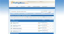 Desktop Screenshot of forums.prepaymania.co.uk