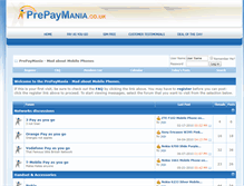 Tablet Screenshot of forums.prepaymania.co.uk